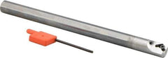 Iscar - Internal Thread, Right Hand Cut, 1/2" Shank Width x 1/2" Shank Height Indexable Threading Toolholder - 7" OAL, Various Insert Compatibility, SI Toolholder, Series SIR - Apex Tool & Supply