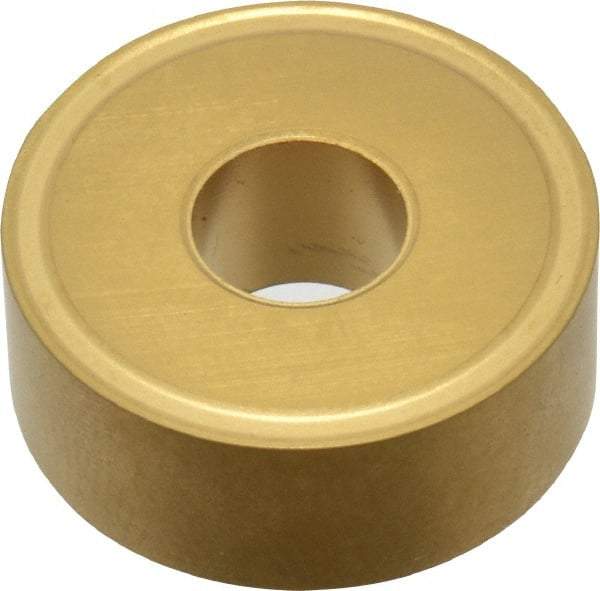 Kennametal - RNMG86 Grade KC850 Carbide Turning Insert - TiC/TiCN/TiN Finish, Round, 1" Inscr Circle, 3/8" Thick - Apex Tool & Supply