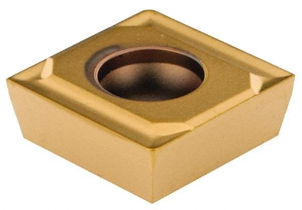 Kennametal - SPHX090304 R20 Grade KC7140 Carbide Indexable Drill Insert - TiN/TiCN Finish, Square, 3/8" Inscribed Circle - Apex Tool & Supply