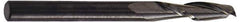 Hertel - 3/4", 3" LOC, 3/4" Shank Diam, 6" OAL, 2 Flute, Solid Carbide Square End Mill - Single End, Uncoated, Spiral Flute, 30° Helix, Centercutting, Right Hand Cut - Apex Tool & Supply