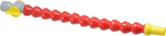 Value Collection - 3 Piece, 13" Hose Length, 1/2" ID, POM Coolant Hose Kit - 1/2 NPT, Round Nozzle, For Snap Flow Modular Hose Systems - Apex Tool & Supply