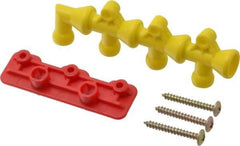 Value Collection - 1/4" Hose Inside Diam, Coolant Hose Manifold - For Use with Snap Together Hose System, 8 Pieces - Apex Tool & Supply