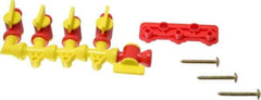 Value Collection - 1/4" Hose Inside Diam, Coolant Hose Manifold - For Use with Snap Together Hose System, 6 Pieces - Apex Tool & Supply