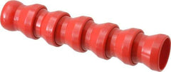 Value Collection - 5 Piece, 14" Hose Length, 3/4 & 5/8" Nozzle Diam, 3/4" Hose ID, Coolant Hose Kit - 3/4" NPT For Snap Flow Modular Hose Systems - Apex Tool & Supply