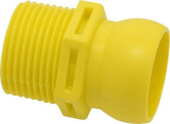 Value Collection - 4 Piece, 3/4" Hose ID, Coolant Hose Connector - 3/4" NPT, For Snap Flow Modular Hose Systems - Apex Tool & Supply