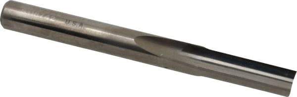 Onsrud - 1/4" Diam, 1/4" Shank Diam, 3/4" Length of Cut, 1 Flute Single Edge Straight Router Bit - 2-1/2" Overall Length, Left Hand Cut, Solid Carbide - Apex Tool & Supply