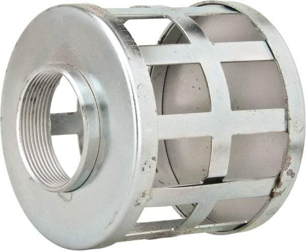 Kuriyama of America - 2" Hose, Square Hole Strainer - Plated Steel - Apex Tool & Supply