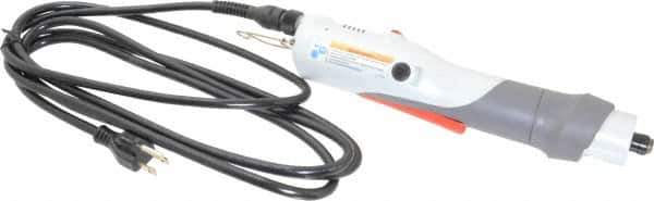 Ingersoll-Rand - lnline Handle, 700 RPM, 11 to 26 In/Lb Torque, Electric Screwdriver - 1/4" Bit Holder, 115 Volts, 0.45 Amps - Apex Tool & Supply