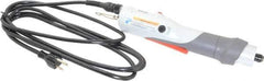 Ingersoll-Rand - lnline Handle, 700 RPM, 11 to 26 In/Lb Torque, Electric Screwdriver - 1/4" Bit Holder, 115 Volts, 0.45 Amps - Apex Tool & Supply