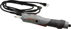 Ingersoll-Rand - lnline Handle, 1,200 RPM, 11 to 26 In/Lb Torque, Electric Screwdriver - 1/4" Bit Holder, 115 Volts, 0.45 Amps - Apex Tool & Supply