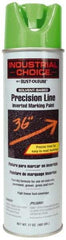 Rust-Oleum - 17 fl oz Green Marking Paint - 600' to 700' Coverage at 1" Wide, Solvent-Based Formula - Apex Tool & Supply