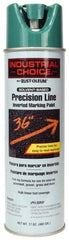 Rust-Oleum - 17 fl oz Green Marking Paint - 600' to 700' Coverage at 1" Wide, Solvent-Based Formula - Apex Tool & Supply