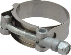 Campbell Fittings - 1-7/8" Hose, 3/4" Wide x 0.025" Thick, T-Bolt Band Clamp - Stainless Steel - Apex Tool & Supply