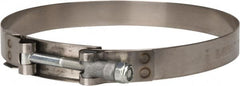 Campbell Fittings - 6" Hose, 3/4" Wide x 0.025" Thick, T-Bolt Band Clamp - Apex Tool & Supply