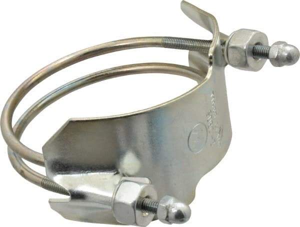 Kuriyama of America - 3" Hose, Spiral Double Bolt Hose Clamp - Plated Steel - Apex Tool & Supply