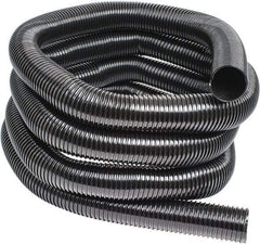 Hi-Tech Duravent - 3" ID, 25' Long, Polyethylene Blower & Duct Hose - Black, 5-1/4" Bend Radius, 5 In/Hg, 8 Max psi, -30 to 160°F, UV Resistant - Apex Tool & Supply