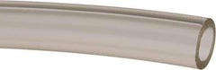 Made in USA - 1/2" ID x 3/4" OD, 1/8" Wall Thickness, Cut to Length (50' Standard Length) Plastic Tube - Clear, 36 Max psi, 63 Hardness - Apex Tool & Supply