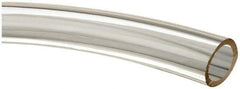 Made in USA - 3/4" ID x 1" OD, 1/8" Wall Thickness, Cut to Length (50' Standard Length) Plastic Tube - Clear, 26 Max psi, 63 Hardness - Apex Tool & Supply