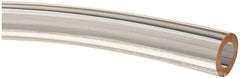 Made in USA - 3/8" ID x 5/8" OD, 1/8" Wall Thickness, Cut to Length (50' Standard Length) Plastic Tube - Clear, 45 Max psi, 65 Hardness - Apex Tool & Supply