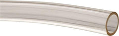 Made in USA - 1/2" ID x 5/8" OD, 1/16" Wall Thickness, Cut to Length (50' Standard Length) Plastic Tube - Clear, 14 Max psi, 40 Hardness - Apex Tool & Supply