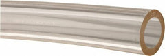 Made in USA - 1/2" ID x 3/4" OD, 1/8" Wall Thickness, Cut to Length (50' Standard Length) Plastic Tube - Clear, 25 Max psi, 40 Hardness - Apex Tool & Supply