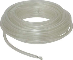 Made in USA - 3/16" ID x 5/16" OD, 1/16" Wall Thickness, 50' Long, Tygon Tube - Clear, 41 Max psi, 64 Hardness - Apex Tool & Supply