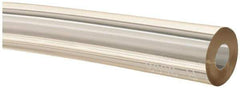 Made in USA - 3/8" ID x 7/8" OD, 1/4" Wall Thickness, Cut to Length (50' Standard Length) Tygon Tube - Clear, 50 Max psi, 40 Hardness - Apex Tool & Supply