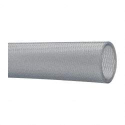Made in USA - 2" ID x 2-1/2" OD, 1/4" Wall Thickness, Cut to Length (50' Standard Length) PVC Tube - Clear, 80 Max psi, 80 Hardness - Apex Tool & Supply