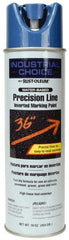 Rust-Oleum - 17 fl oz Blue Marking Paint - 600' to 700' Coverage at 1" Wide, Water-Based Formula - Apex Tool & Supply