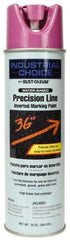 Rust-Oleum - 17 fl oz Purple Marking Paint - 600' to 700' Coverage at 1" Wide, Water-Based Formula - Apex Tool & Supply