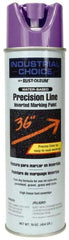 Rust-Oleum - 17 fl oz Purple Marking Paint - 600' to 700' Coverage at 1" Wide, Water-Based Formula - Apex Tool & Supply