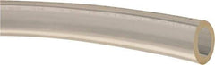 Made in USA - 1/2" ID x 3/4" OD, 1/8" Wall Thickness, Cut to Length (100' Standard Length) Polyurethane Tube - Clear, 41 Max psi - Apex Tool & Supply
