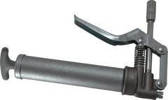 PRO-LUBE - 3,500 Max psi, Rigid Pistol Grease Gun - 3 oz Capacity, 1/8 Thread Outlet, 40 Strokes per 0.06 oz, Bulk, Cartridge & Suction Fill, Includes 4 Jaw Coupler with Ball Check - Apex Tool & Supply