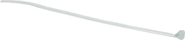 Thomas & Betts - 5-1/2" Long Green Nylon Standard Cable Tie - 40 Lb Tensile Strength, 1.37mm Thick, 4" Max Bundle Diam - Apex Tool & Supply