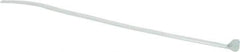 Thomas & Betts - 5-1/2" Long Green Nylon Standard Cable Tie - 40 Lb Tensile Strength, 1.37mm Thick, 4" Max Bundle Diam - Apex Tool & Supply