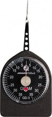 Jonard Tools - 0.08 Lb. Capacity, Mechanical Tension and Compression Force Gage - 1 gf Resolution, Aluminum Housing - Apex Tool & Supply