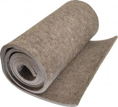Made in USA - 3/8 Inch Thick x 60 Inch Wide x 12 Inch Long, Pressed Wool Felt Sheet - 6 Lbs/Square Yd., Gray, 400 psi - Apex Tool & Supply