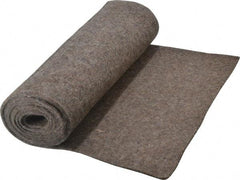 Made in USA - 1/8 Inch Thick x 72 Inch Wide x 12 Inch Long, Pressed Wool Felt Sheet - 1.1 Lbs/Square Yd., Gray, 75 psi - Apex Tool & Supply