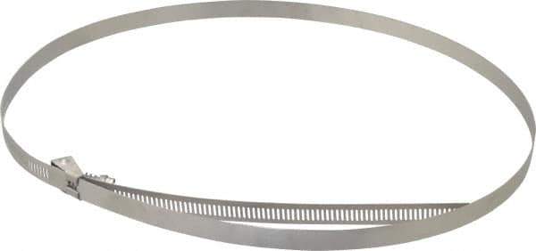 IDEAL TRIDON - SAE Size 216, 10-3/16 to 14" Diam, Stainless Steel Quick Release Worm Drive Clamp - 1/2" Wide, Material Grade 301, Series 550 - Apex Tool & Supply