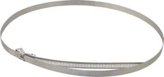 IDEAL TRIDON - SAE Size 216, 10-3/16 to 14" Diam, Stainless Steel Quick Release Worm Drive Clamp - 1/2" Wide, Material Grade 301, Series 550 - Apex Tool & Supply