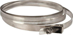 IDEAL TRIDON - SAE Size 248, 1-3/4 to 16" Diam, Stainless Steel Quick Release Worm Drive Clamp - 1/2" Wide, Material Grade 301, Series 550 - Apex Tool & Supply