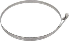 IDEAL TRIDON - SAE Size 312, 14 to 20" Diam, Stainless Steel Quick Release Worm Drive Clamp - 1/2" Wide, Material Grade 301, Series 550 - Apex Tool & Supply