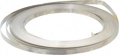 IDEAL TRIDON - Grade 201, Stainless Steel Banding Strap Roll - 1/2" Wide x 0.03" Thick - Apex Tool & Supply