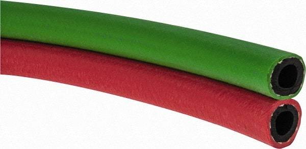 Continental ContiTech - 1/4" Inside x 17/32" Outside Diam, Grade T Welding Hose - 200 psi Working Pressure - Apex Tool & Supply