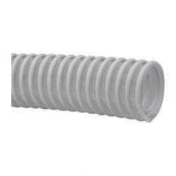 Continental ContiTech - 2" Inside x 2.43" Outside Diam, Food & Beverage Hose - 4" Bend Radius, Clear, 100' Long, 29 Vacuum Rating - Apex Tool & Supply