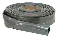 Continental ContiTech - 6" ID x 6.38 OD, 35 Working psi, Gray Hose, Lays Flat - Cut to Length, -10 to 150°F - Apex Tool & Supply