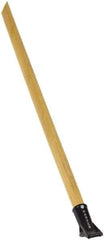 Harper Brush - 60 x 1-1/8" Wood Squeegee Handle - Bolt-On Connection, Tan - Apex Tool & Supply