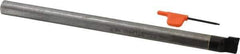 Kennametal - 19.56mm Min Bore Diam, 254mm OAL, 5/8" Shank Diam, E-STLP Indexable Boring Bar - TP.. Insert, Screw Holding Method - Apex Tool & Supply