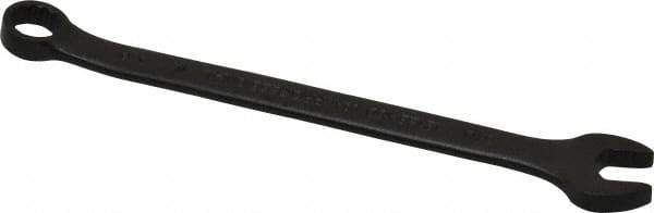Proto - 3/8" 12 Point Combination Wrench - 15° Offset Angle, 6-1/4" OAL, Steel, Black Finish - Apex Tool & Supply