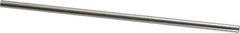 Accupro - 1/8 Inch x 4 Inch Long, Solid Carbide Round - Micrograin Grade, 0.0000 to 0.0005 Inch Tolerance - Apex Tool & Supply
